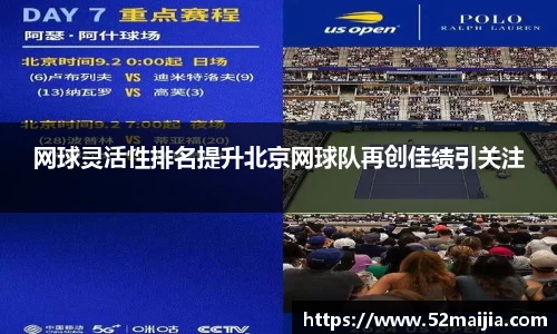 网球灵活性排名提升北京网球队再创佳绩引关注